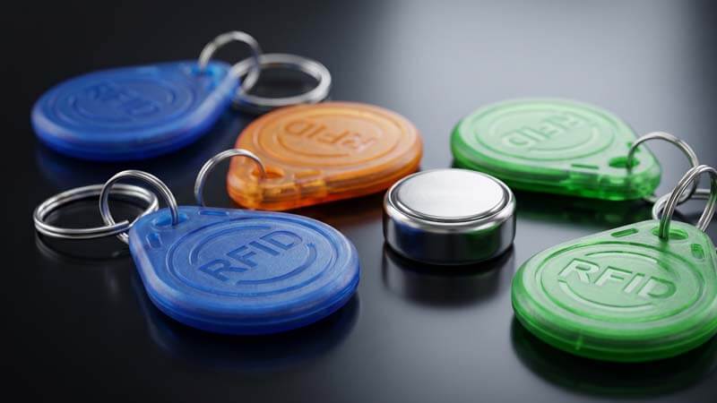 Электронные ключи доступа цветные RFID-брелоки и контактный ключ Touch Memory